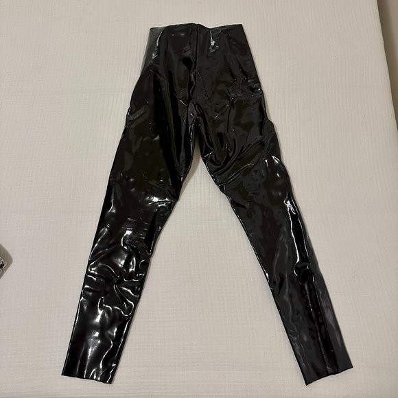 Commando Control Black Patent Leather Leggings Size S - Picture 2 of 4